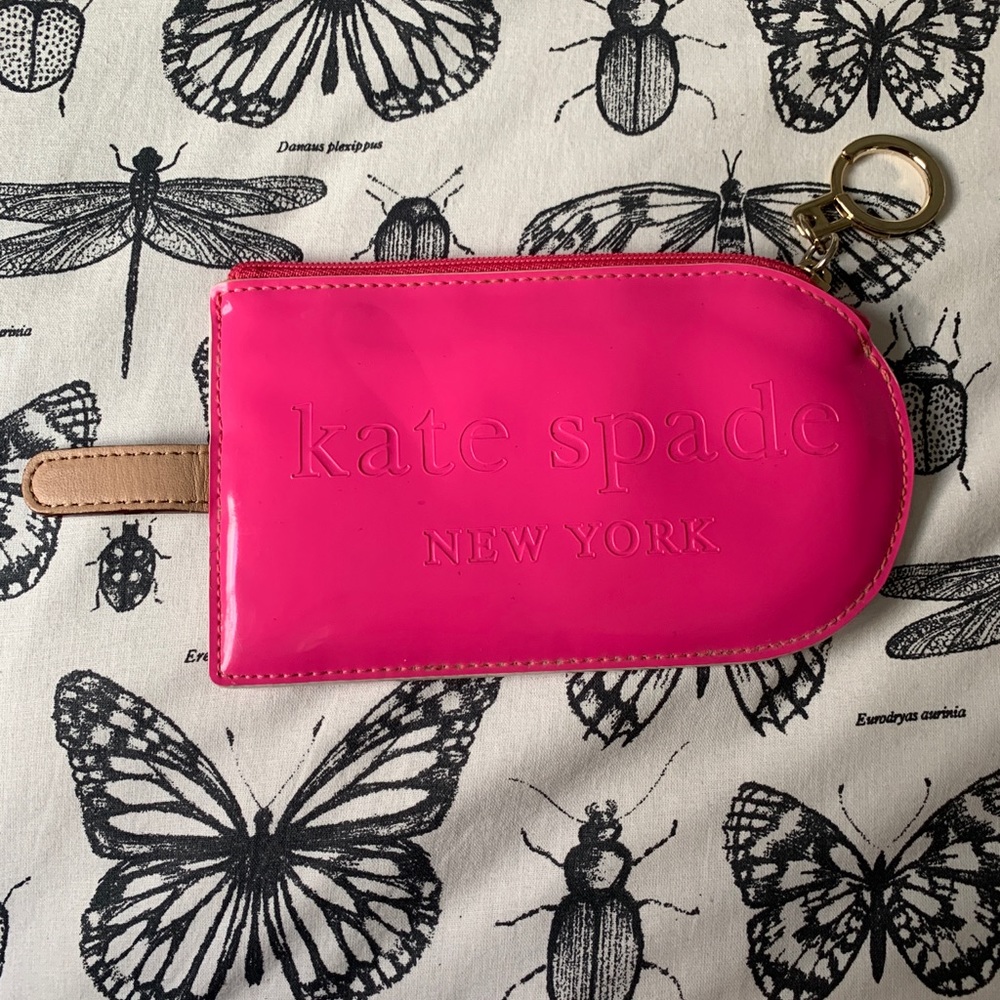 Kate Spade coin keychain purse